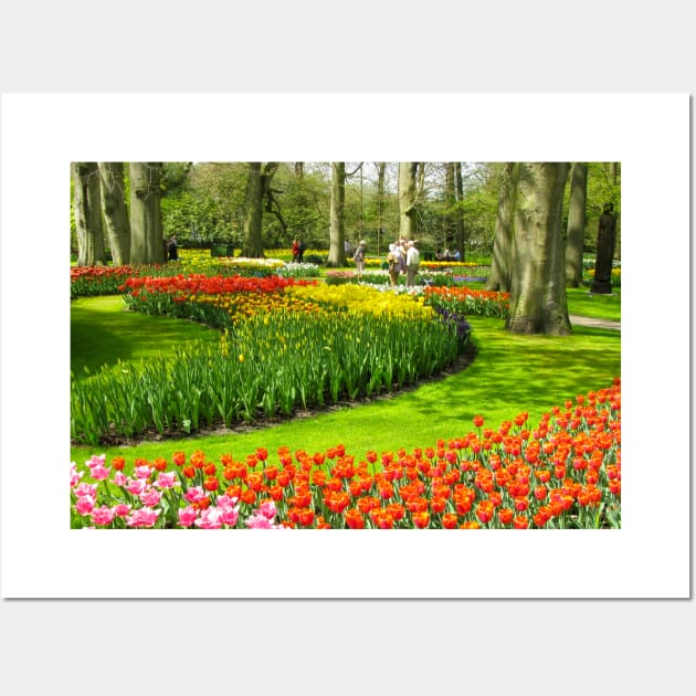 Keukenhof Tulip Festival, Holland Wall Art by Upbeat Traveler